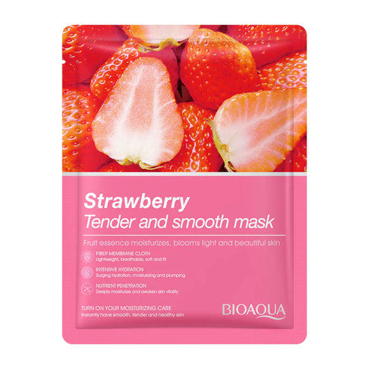 Bioaqua Strawberry Facial Mask - 1 PC