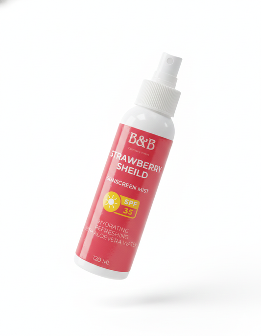 B&B Derma - Strawberry Shield Sunscreen Mist