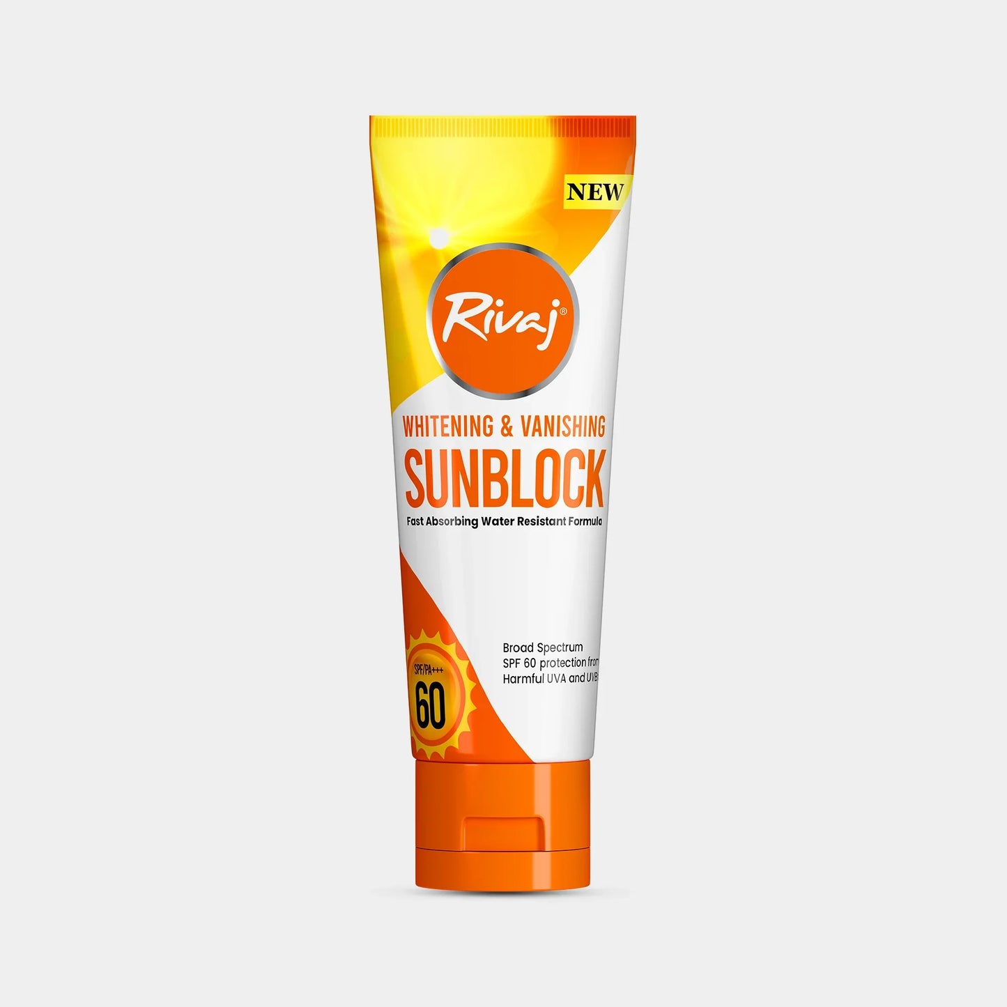Rivaj - Whitening & Vanishing SPF60 Sunblock - 40Ml