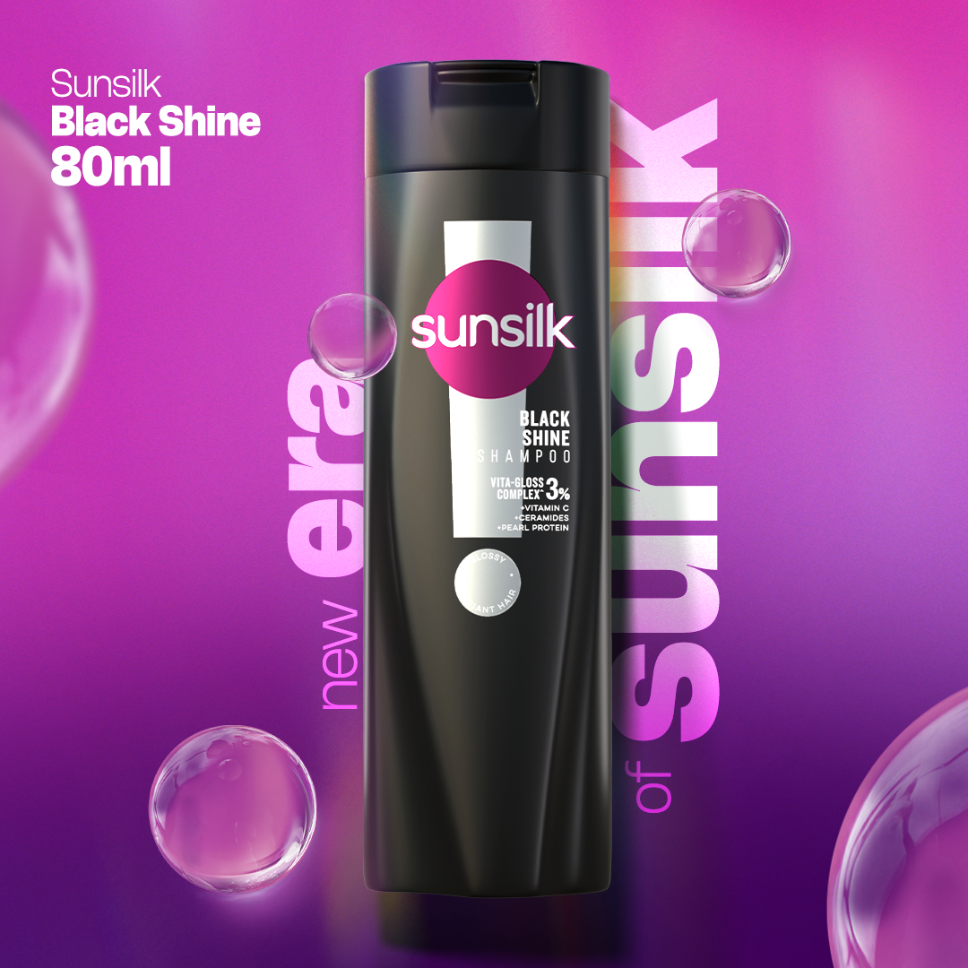 Sunsilk Black Shine Shampoo 80ml