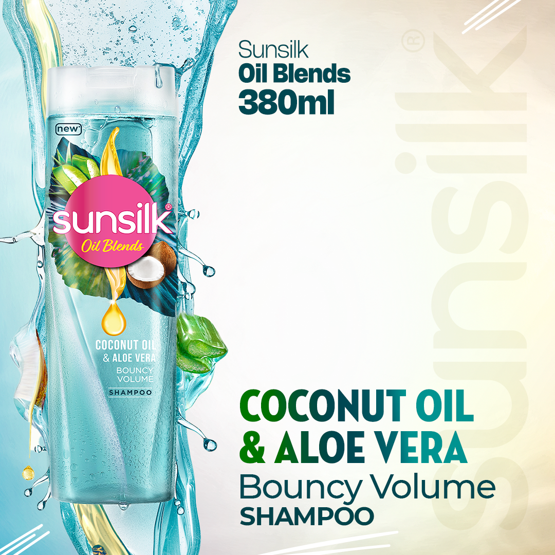 Sunsilk - Coconut And Aloe Vera Shampoo - 380ml