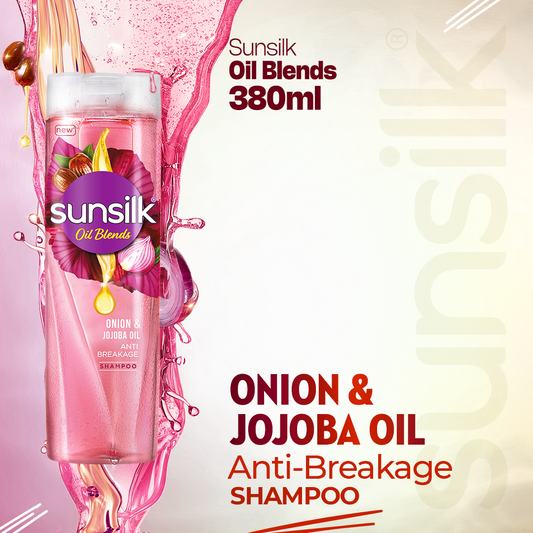 Sunsilk - Onion And Jojoba Oil Shampoo - 380ml