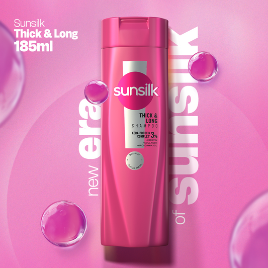 Sunsilk Shampoo Thick & Long - 180Ml
