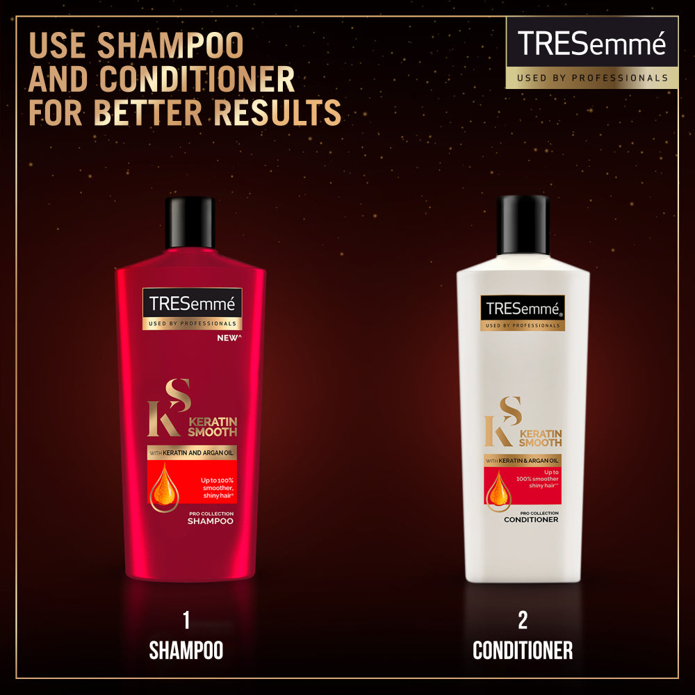 Print Your Name - Tresemme Shampoo Keratin Smooth & Straight - 360Ml