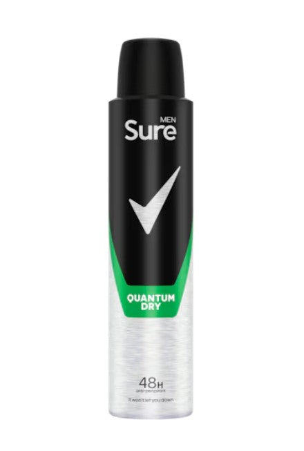 Sure A/P Spray Men Quantum Dry 200Ml