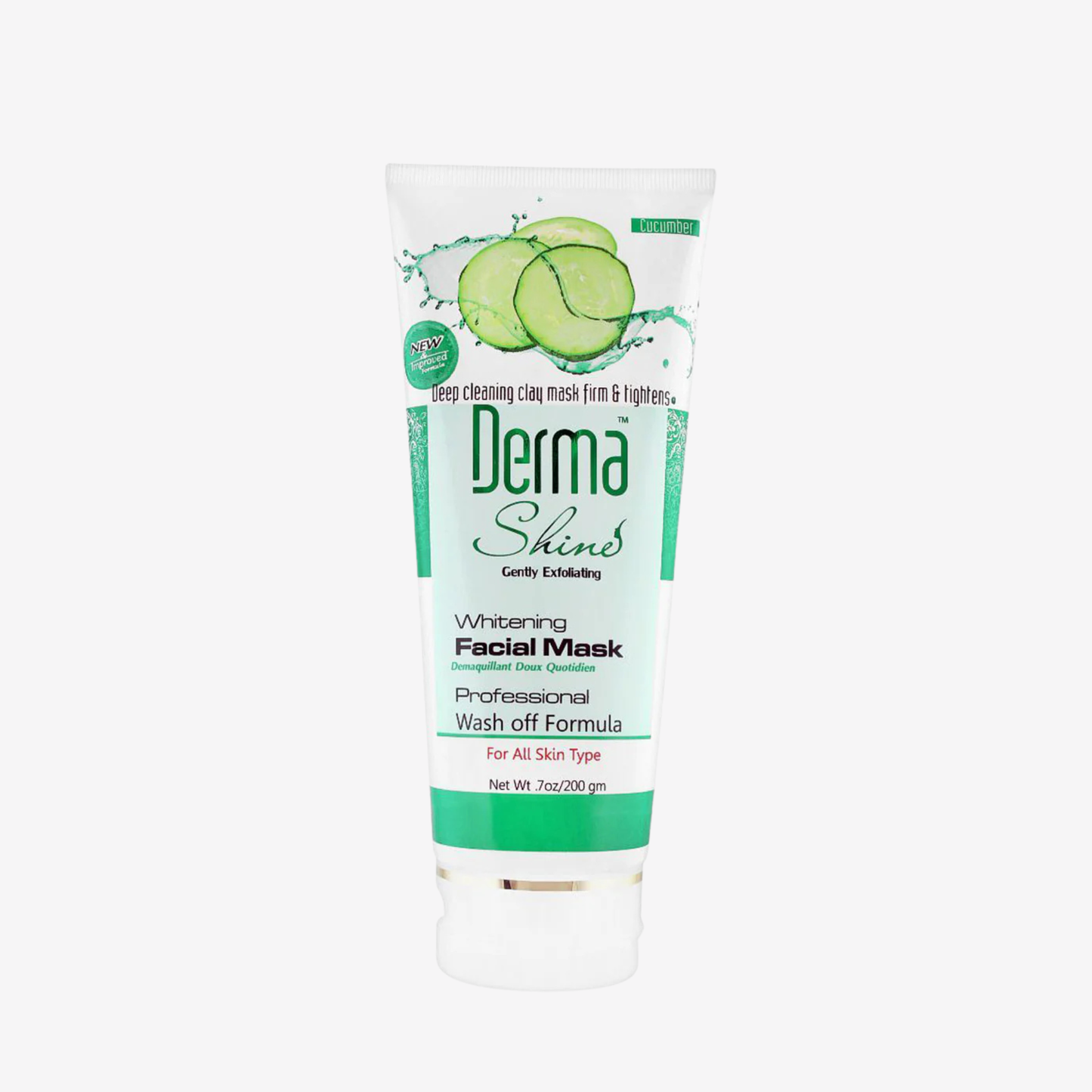 Derma Shine Brightening Cucumber Facial Mask