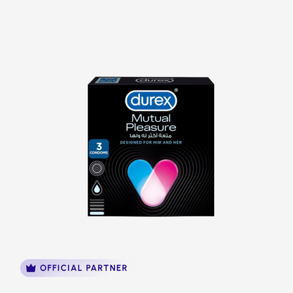 Durex Mutual Pleasure Condoms 3 Pieces