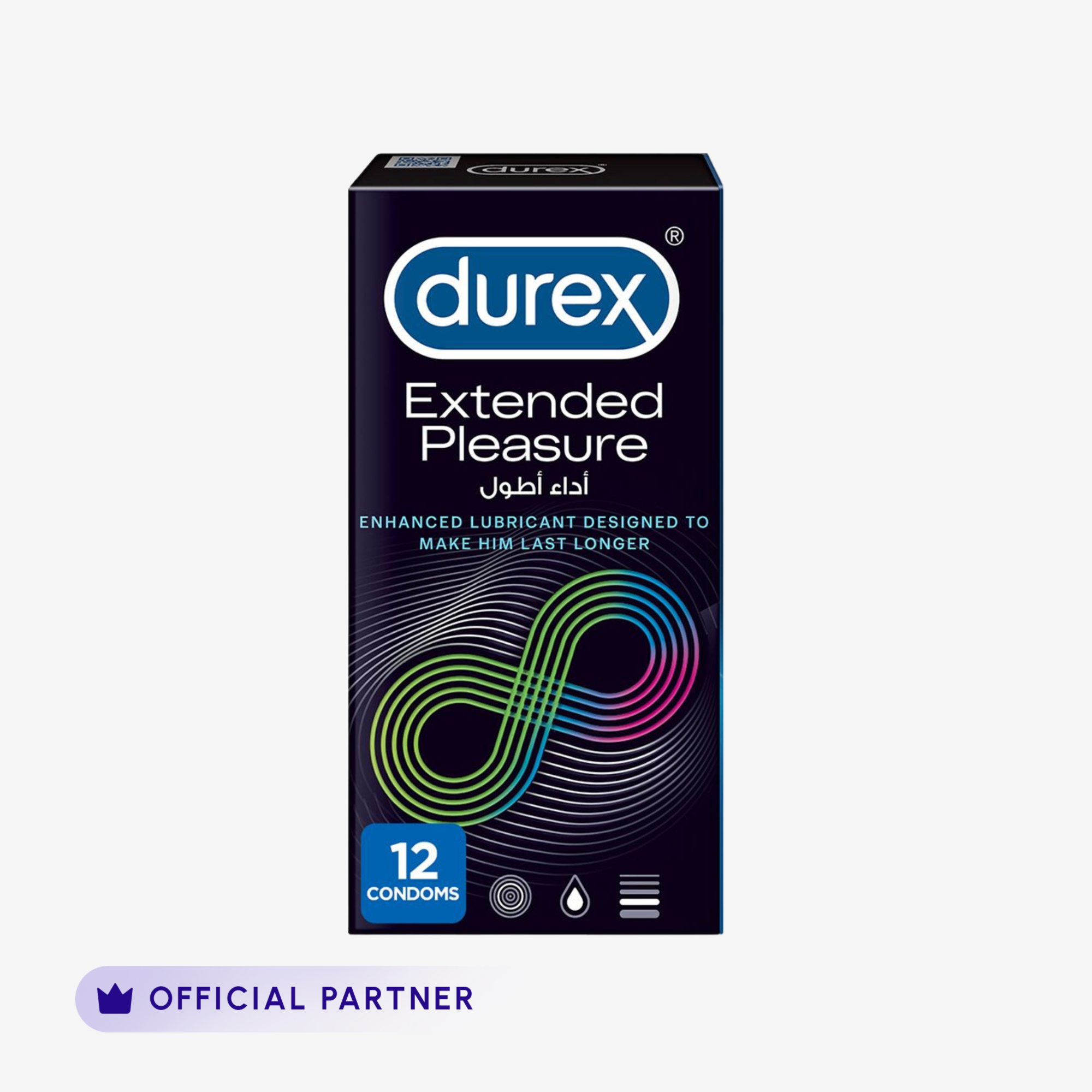 Durex Extended Pleasure Condoms 12 Pieces