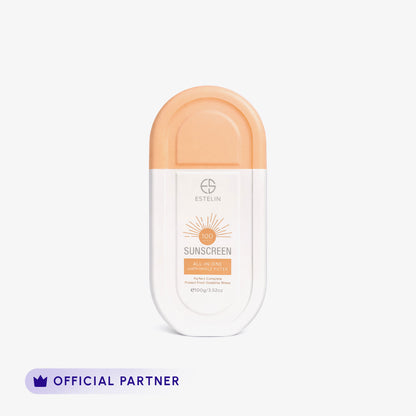 Estelin - All In One Multi Defense Tinted Sunscreen Spf 100 Pa+++ 100G