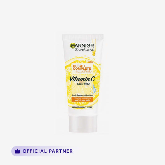 Garnier Skin Active Bright Complete Face Wash 100Ml - For Brighter Skin