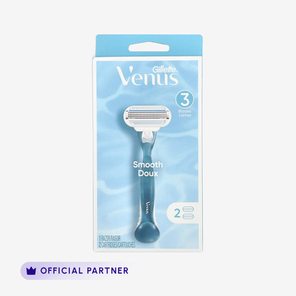 Gillette Venus Smooth Razor 1'S 2 Up