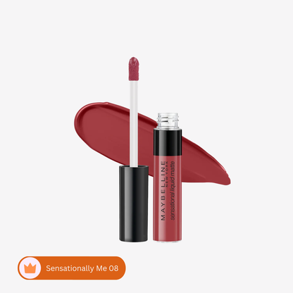 MaybellineÂ NewÂ YorkÂ ColorÂ SensationalÂ LiquidÂ MatteÂ Lipstick
