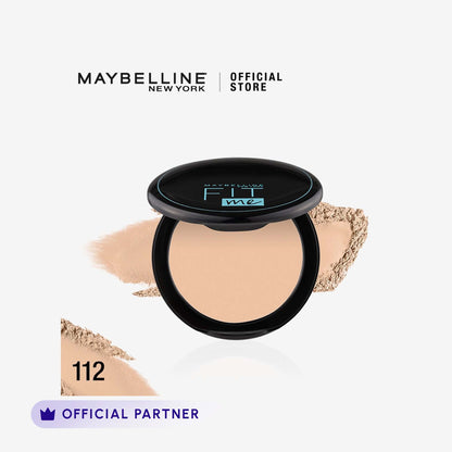 Maybelline New York Fit Me Matte & Poreless Compact Powder - 112 Natural Ivory