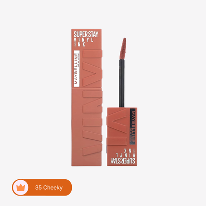 Maybelline's Superstay Vinyl Ink, 16-Hour No-Budge Liquid Lipcolor
