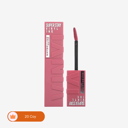Maybelline's Superstay Vinyl Ink, 16-Hour No-Budge Liquid Lipcolor
