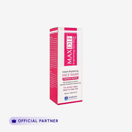Jenpharm Maxdif Brightening Gel Face Wash 100Ml