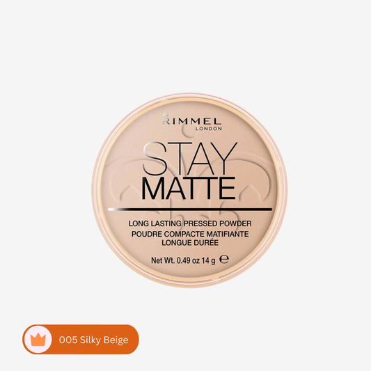 Rimmel - Stay Matte Pressed Powder Shade 005 Silky Beige