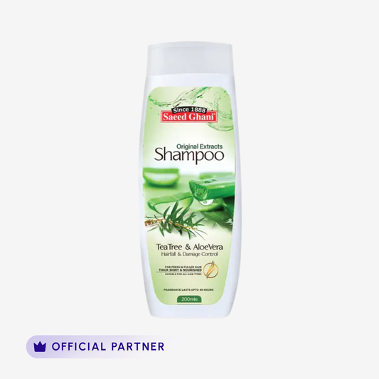 Saeed Ghani - Tea Tree & Aloe Vera Shampoo 200Ml