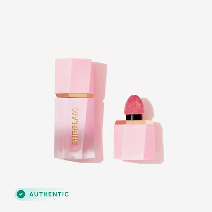 Shein Sheglam Color Bloom Dayglow Liquid Blush - Love Cake