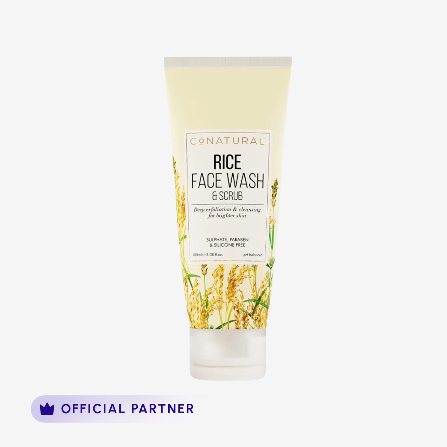 Conatural - Rice Face Wash & Scrub