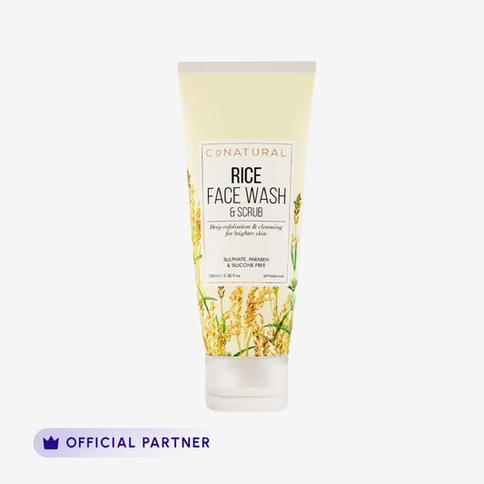 Conatural - Rice Face Wash & Scrub