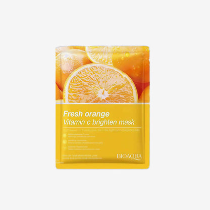 Bioaqua Fresh Orange Vitamin C Brighten Facial Mask 25G - 1 PC