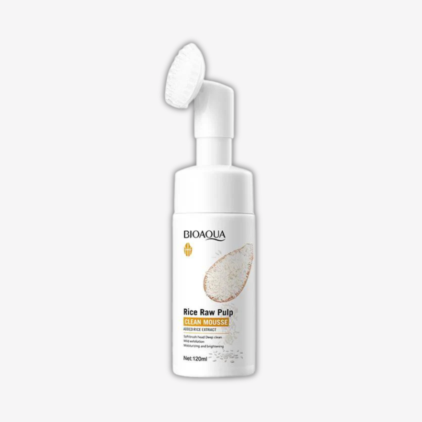 Bio Aqua Rice Raw Pulp Clean Mousse 120Ml