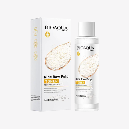 Bioaqua Rice Raw Pulp Toner 120Ml
