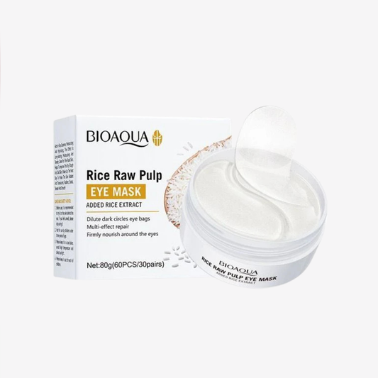 Bioaqua Rice Pulp Eye Mask 60Pc 80G