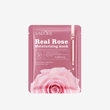 Sadoer Real Rose Moisturizing Facial Mask 25G - 1 PC