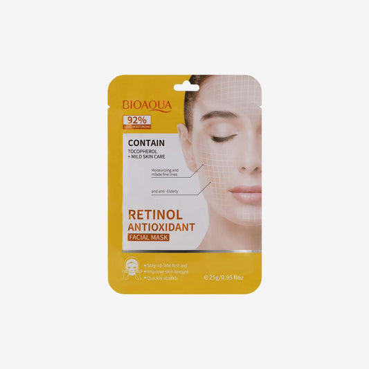 Bioaqua Retinol Antioxidant Face Mask 25G - 1 PC