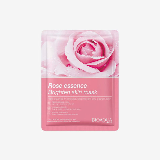 Bioaqua Rose Essence Brighten Skin Mask 25G - 1 PC