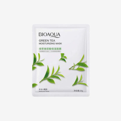 Bioaqoua Green Tea Moisturizing Mask 25G - 1 PC