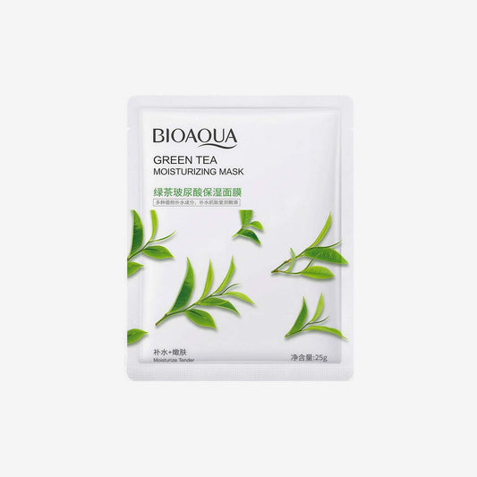 Bioaqoua Green Tea Moisturizing Mask 25G - 1 PC
