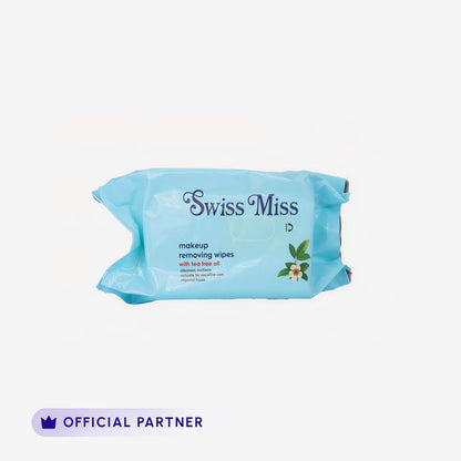 Swiss Miss - Makeup Remover Wipes With Tea Tree Oil 60 Pcs