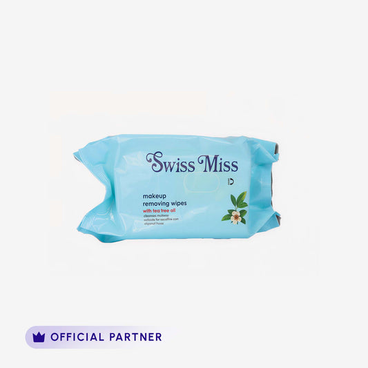Swiss Miss - Makeup Remover Wipes With Tea Tree Oil 60 Pcs