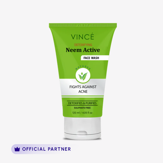 Vince - Detoxifying Neem Active Face Wash - 120Ml