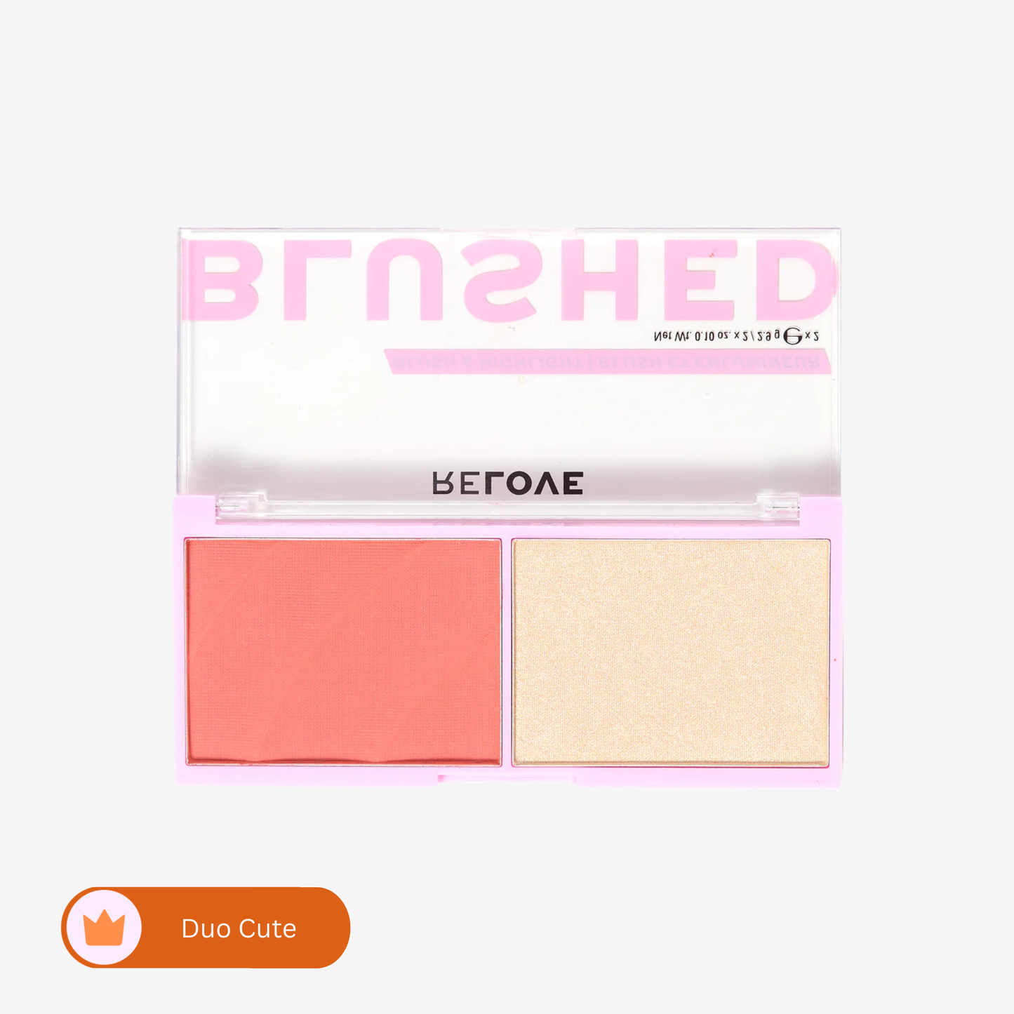 Makeup Revolution Relove Colour Play Blushed Duo Cute