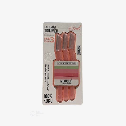 Facial Beauty - Pack Of 3 Eyebrow Trimmer