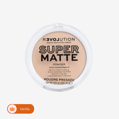 Makeup Revolution Relove Super Matte Pressed Powder Vanilla