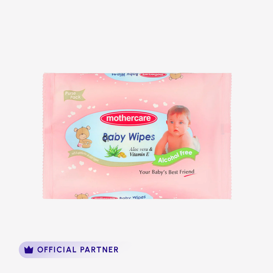 Mothercare - Baby Wipes Purse Pack - Pink