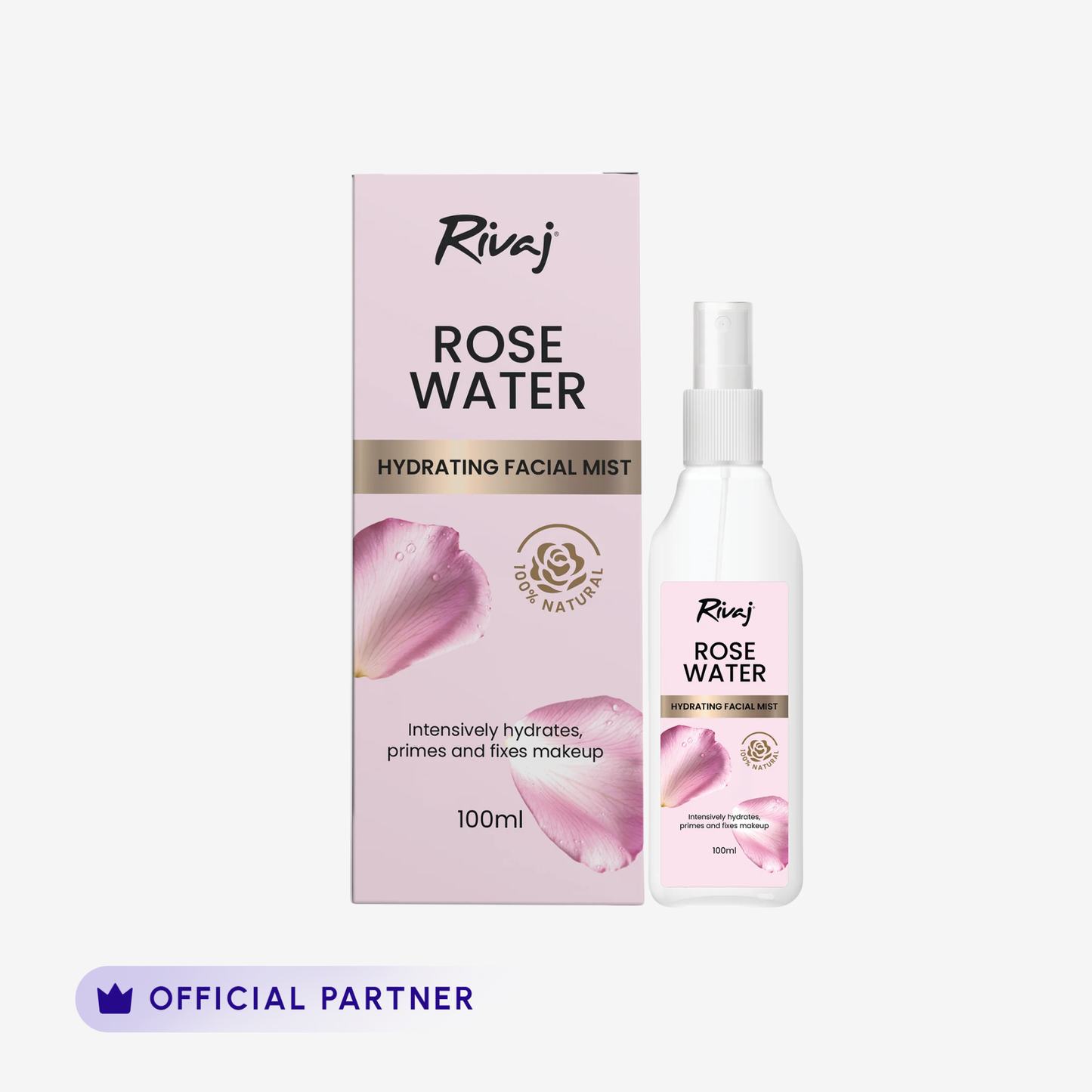 Rivaj - Rose Water Hydrating Facial Mist 100ml