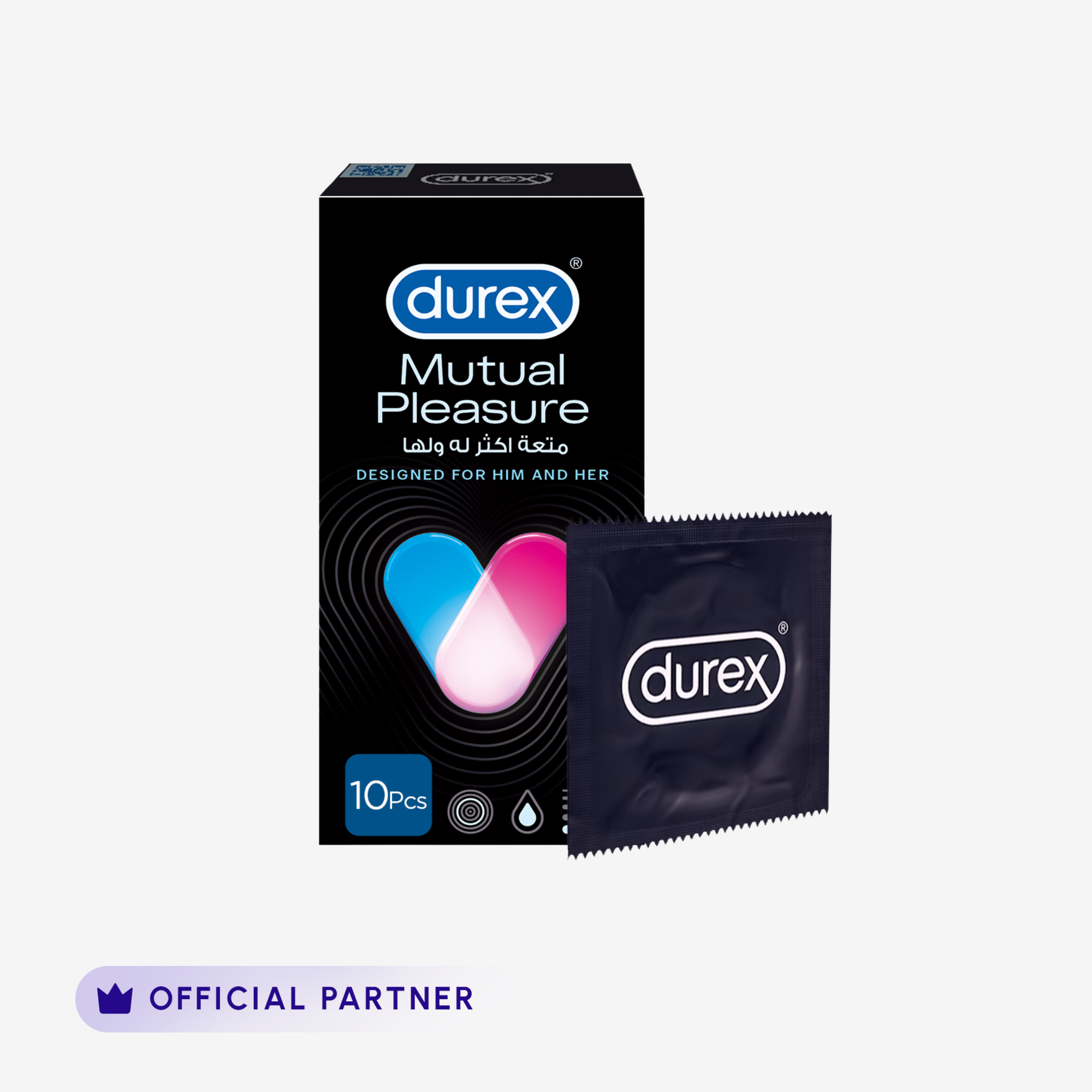 Durex Mutual Pleasure Condoms 10 Pieces
