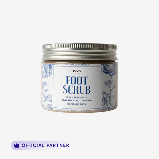 B&B Derma - Coffee & Walnut Foot Scrub