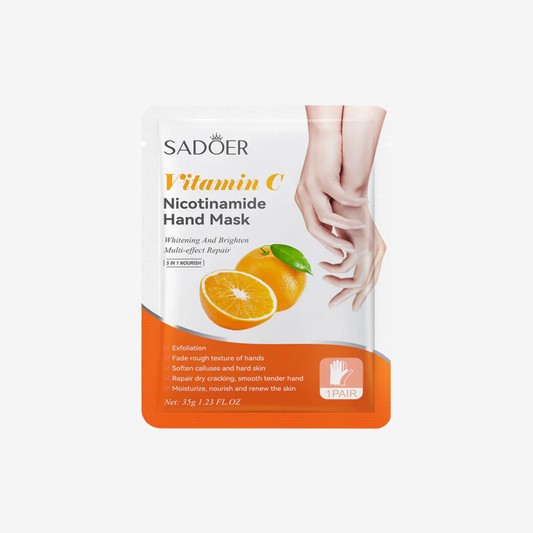 Sadoer - 5 in 1 Nourish Vitamin C Nicotinamide Hand Mask - 35G