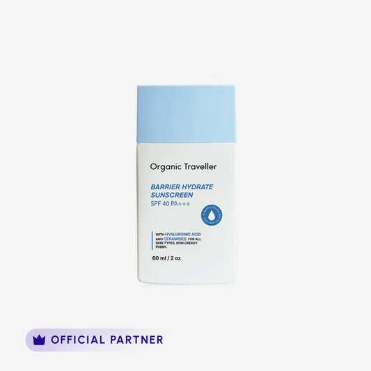 Organic Traveller - Barrier Hydrate Sunscreen