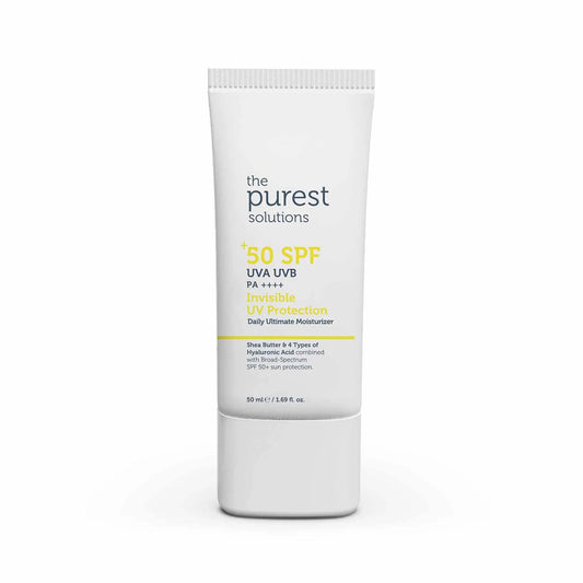 The Purest Solution - Daily Intense Moisturizer 50 SPF Invisible UV Protection - 50ML