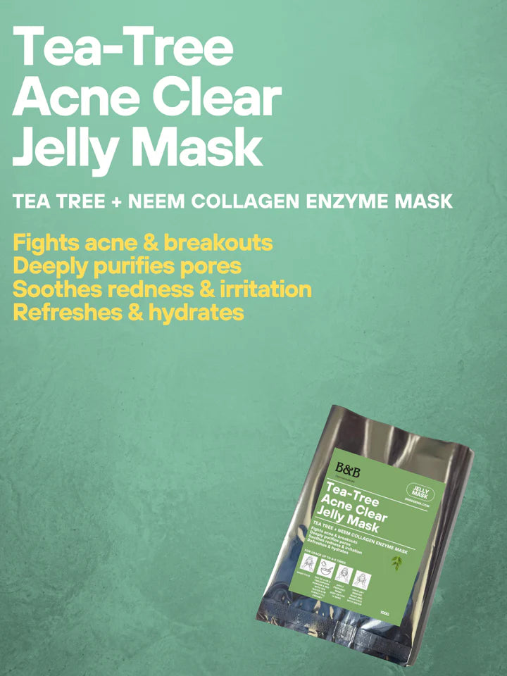 B&B Derma - Tea-Tree Acne Clear Jelly Mask