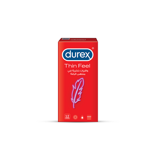 Durex Feel Thin Condom 12Pc - Highfy.pk