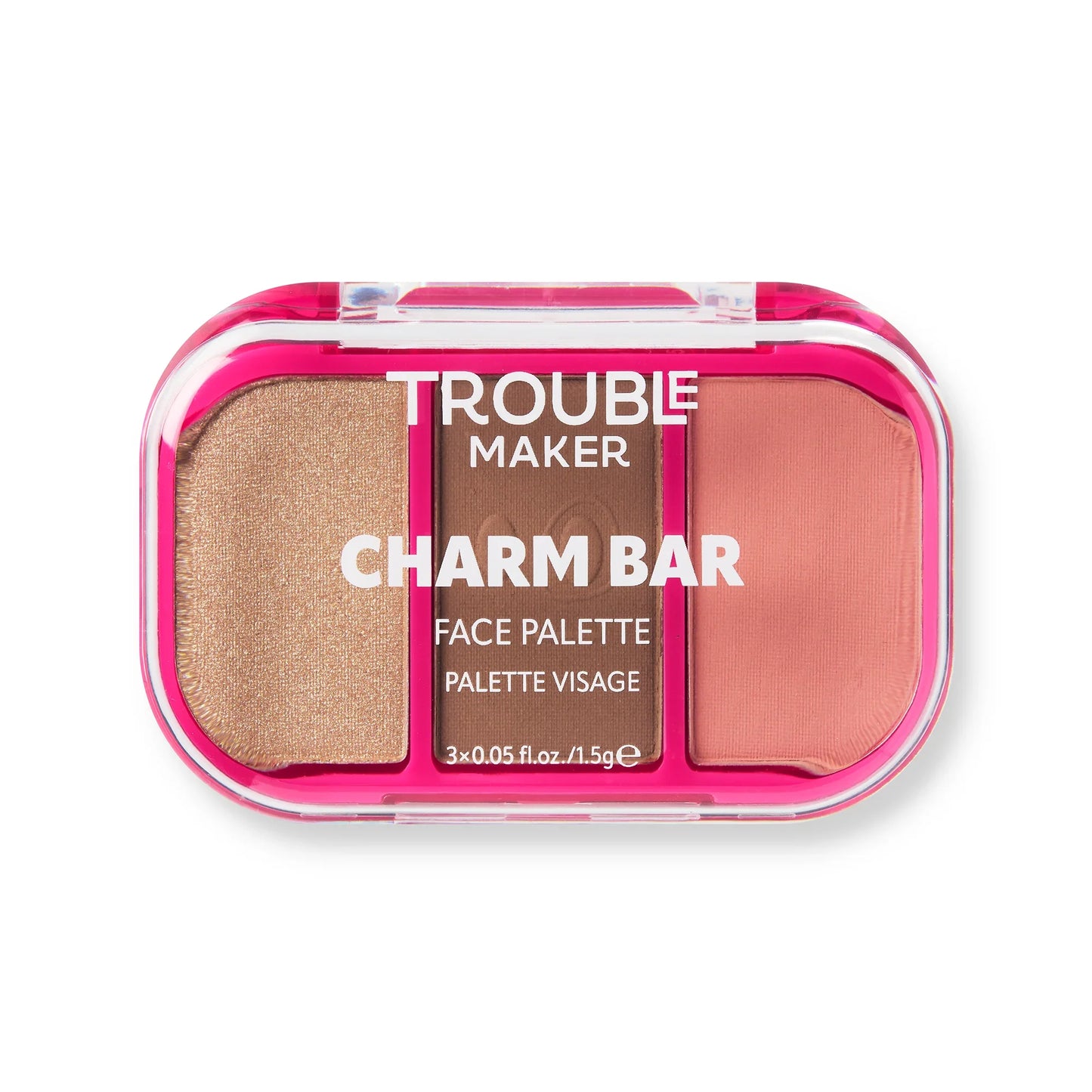 Trouble Maker - Charm Bar Face Trio Palette - 4.5gm